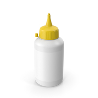 Glue Bottle Yellow PNG & PSD Images