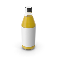 果汁瓶黄色PNG和PSD图像