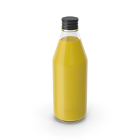 果汁瓶玻璃无标签PNG和PSD图像