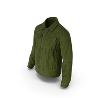 Men's Jacket Green PNG & PSD Images
