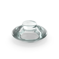 Glass Round Jar Top PNG & PSD Images