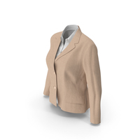Womens Jacket Shirt Beige PNG & PSD Images