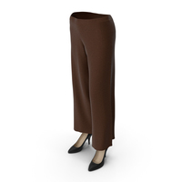 Womens Pants Shoes Brown PNG & PSD Images