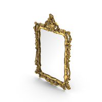 Baroque Wall Mirror PNG & PSD Images
