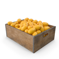 Lemon Fruit Crate PNG & PSD Images