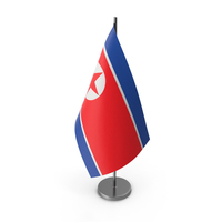 Table Flag North Korea PNG & PSD Images