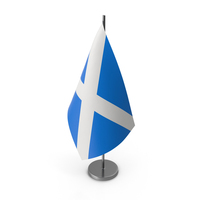 Table Flag Scotland PNG & PSD Images
