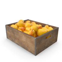 Pear Fruit Crate PNG & PSD Images