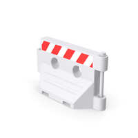 Plastic Road Barrier PNG & PSD Images