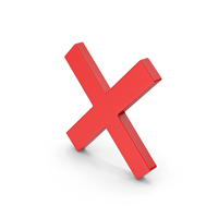 Red Symbol X mark PNG & PSD Images