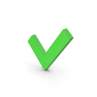 Symbol Check Mark Green PNG & PSD Images
