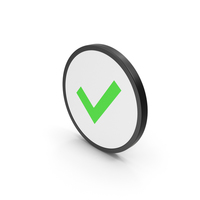 Icon Check Mark Green PNG & PSD Images