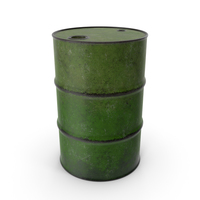 Barrel Metal Old Green PNG & PSD Images