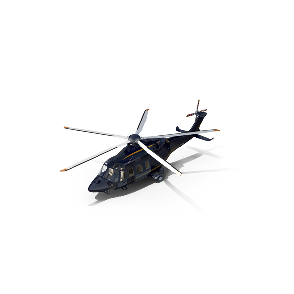 Agustawestland AW139深蓝色PNG和PSD图像