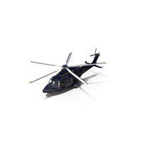 AgustaWestland AW139 Dark Blue PNG & PSD Images