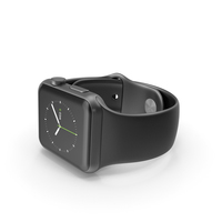 Apple Watch 42mm Space Black Stainless Steel Case PNG & PSD Images