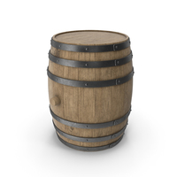 Wooden Barrel Beech Veined PNG & PSD Images