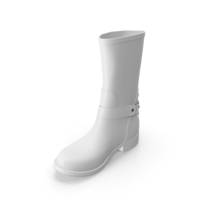 Women's Boots White PNG & PSD Images