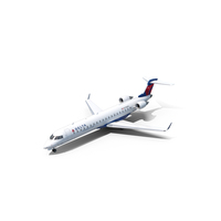 Bombardier CRJ700 Delta Connection PNG & PSD Images