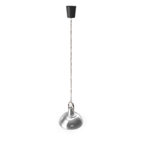 Hanging Lamp Gloss Black PNG & PSD Images