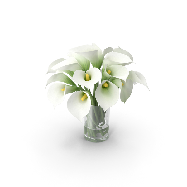 Calla Lily Bouquet PNG & PSD Images