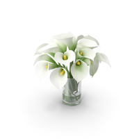 Calla Lily Bouquet PNG & PSD Images