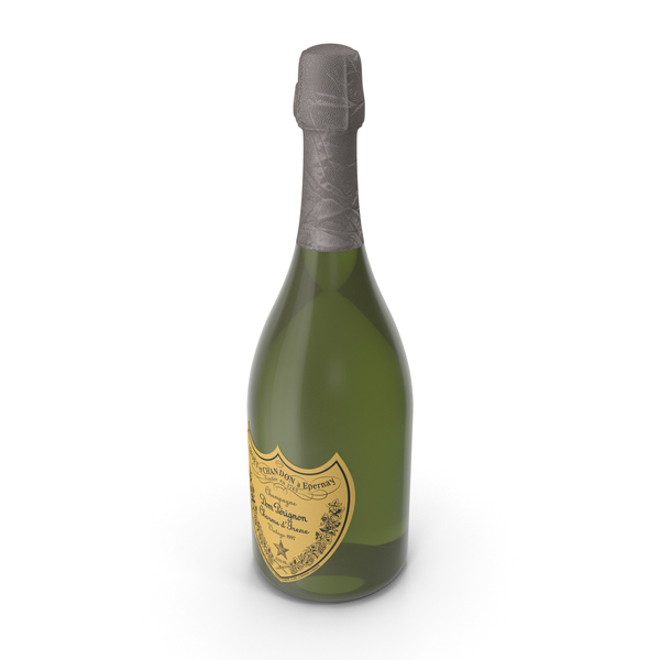 Champagne Dom Perignon PNG & PSD Images