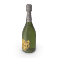 Champagne Dom Perignon bottle PNG & PSD Images