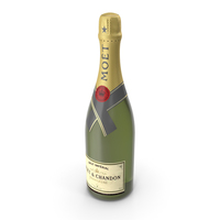 Champagne Moet Chandon PNG & PSD Images