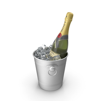 Champagne Moet Chandon Ice Bucket PNG & PSD Images