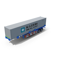 Container Trailer Titan PNG & PSD Images