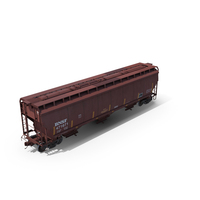 Covered Hopper Car C114 PNG & PSD Images