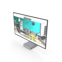 Dell 27 Ultrathin Monitor S2718D PNG & PSD Images