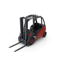 Forklift Linde E30 PNG & PSD Images