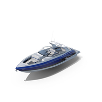 Formula 350 FX CBR Luxury Sport Boat PNG & PSD Images