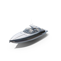 Formula 350 FX Luxury Sport Boat PNG & PSD Images