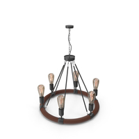 Hanging Lamp Loft House P73 6 PNG & PSD Images