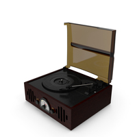 Vintage Vinyl Player PNG & PSD Images