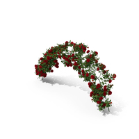 Branch Curly Roses PNG & PSD Images