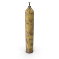 Oxygen Gas Cylinder Old PNG & PSD Images