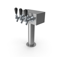 Triple Faucet Beer Tower PNG & PSD Images
