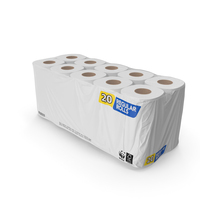 Bath Tissue 20 Rolls Pack PNG & PSD Images