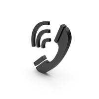 Symbol Black Phone PNG & PSD Images
