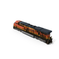 GE ES44AC Locomotive BNSF PNG & PSD Images