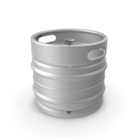 Stainless Steel Beer Keg 30L PNG & PSD Images