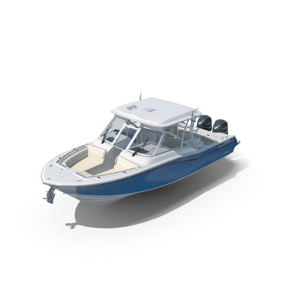 Grady White Freedom 325 Dual Consoles Fishing Boat PNG & PSD Images