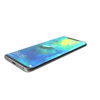 Huawei Mate 20 Pro Black PNG & PSD Images