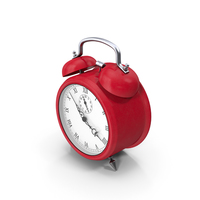 Alarm Clock Red PNG & PSD Images