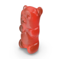 Gummy Bear Candy Red PNG & PSD Images