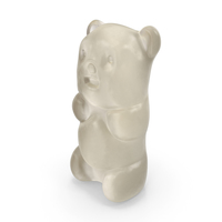Gummy Bear Candy White PNG & PSD Images